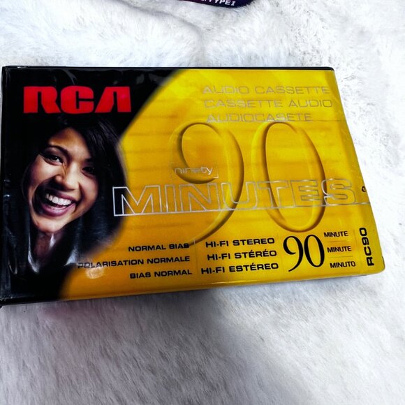 TDK D90 IEC Type II Cassette Tapes & RCA 90-Minute Hi-Fi Stereo Audio Cassette W - Picture 4 of 7